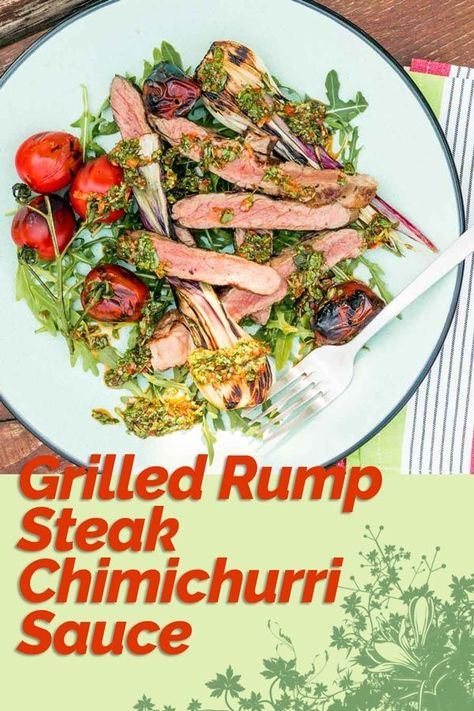 Chimichurri Sauce is the now classic Argentine and Uruguian uncooked sauce that is the perfect sauce for grilled meats and in this case, rump steak!d meats! #grilling #steak #chimichurri #beef #grillingseason #sauce #recipe #recipeoftheday #recipeideas #classicsauces via @krumplibrian Chimichurri Beef, Steak Chimichurri, Grilling Steak, Steak With Chimichurri Sauce, Chimichurri Sauce Recipe, Grilled Recipes, Rump Steak, Best Beef Recipes, Seasoning Blends