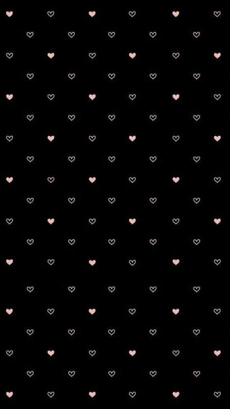 Repeating Background, Grey Wallpaper Iphone, Iphone Wallpaper Vsco, Hearts Wallpaper, Cute Black Wallpaper, Black Phone Wallpaper, Black Wallpaper Iphone, Wallpaper Space, Aesthetic Desktop Wallpaper