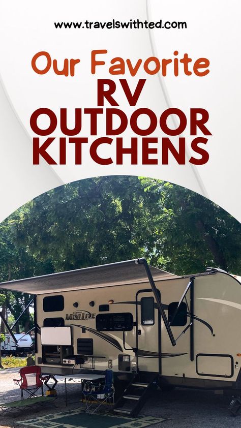 Embark on a culinary adventure on the open road with our list of the Best RVs with Outdoor Kitchens! Whether you're a seasoned RVer or dreaming of hitting the road, this article is your go-to guide for finding the perfect RV with an outdoor kitchen. Unleash your inner chef, embrace the freedom of the open air, and create unforgettable memories with family and friends. Get ready to elevate your camping experience with the best outdoor kitchens on wheels! Rv Outdoor Kitchen Ideas, Camper Outdoor Kitchen, Rv Outdoor Kitchen, Rv Floor Plans, Cargo Trailer Conversion, Trailer Conversion, Tiny House Loft, Rv Kitchen, House Loft