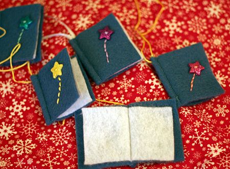 Book Felt Ornament, Felt Book Ornament, Swaps Ideas, Book Ornaments, Fairytale Book, Book Ornament, Diy Planner Notebook, Tiny Fairy, Maileg Mouse