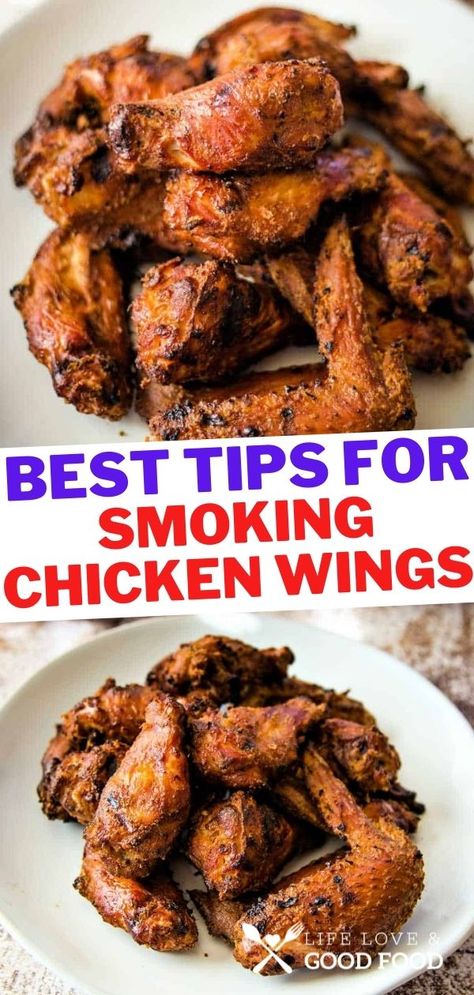 Crispy Wings On Smoker, Chicken Wings On The Smoker, Crispy Smoked Wings, Smoked Whole Chicken Wings, Electric Smoker Chicken Wings, Pellet Smoker Chicken Wings, Crispy Grilled Chicken Wings, Smoked Chicken Wing Recipes, Smoked Chicken Wings Electric