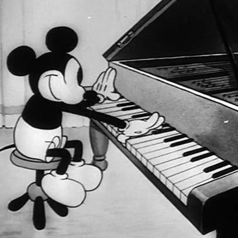 Nothing more and nothing less than the title - music sometimes follows its own ineffable paths. Playing The Piano, The Piano, Piano, Gif, Black And White, Disney, Blue, White, Black