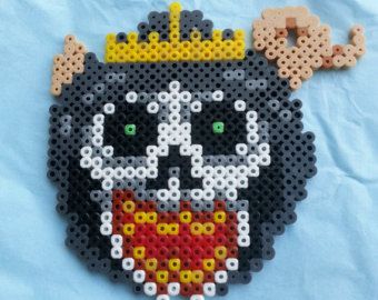 el lich-adventure time Adventure Time The Lich, Kandi Kids, Sprite Character, Pokemon Cross Stitch Patterns, The Lich, Hamma Beads Ideas, Melty Bead Patterns, Pearl Beads Pattern, Easy Perler Beads Ideas