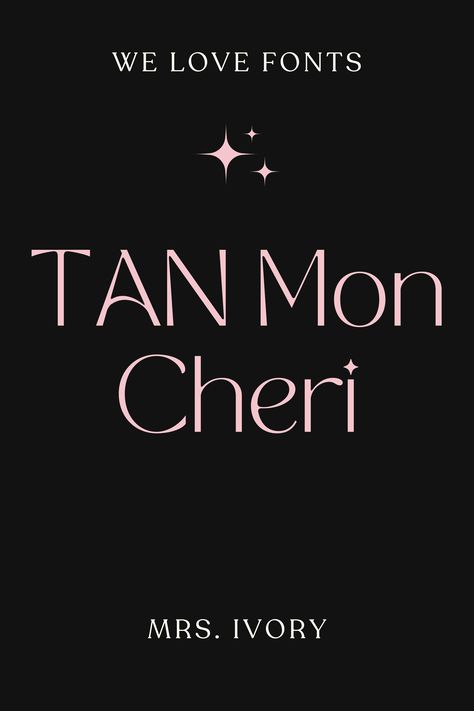 #TANMonCheri #Fonts #UniqueFont #CanvaFont #AdobeFont #FreeFonts #PrettyFont #FontAesthetic #FontDesign #GraphicDesign #DesignHacks Love Fonts, Pretty Fonts, Mon Cheri, Unique Fonts, Fonts Design, Graphic Design, Canvas, Quick Saves, Design