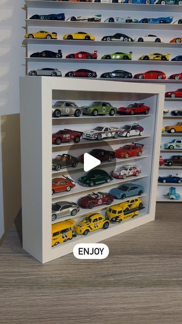 Alexandru Maris - 🚙 artist on Instagram: "DIY - The @ikea photo frame @hotwheelsofficial case. #hotwheels #ikea #porsche #rlc #redlineclub" Hot Wheel Ideas, Hot Wheels Room Ideas, Model Car Display Ideas, Ikea Photo Frames, Hot Wheels Storage, Hot Wheels Display, Ikea Frames, Hot Wheels Cars, Ikea Hack