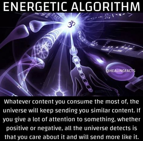 Subtle Energy’s Instagram post: “⚡ You may have heard about the algorithm that regulates what content you see on social media, but do you think that life may have an…” 222 Meaning, Quantum Physics Spirituality, Souls Journey, Spirit Science, Healing Spirituality, Energy Healing Spirituality, Awakening Quotes, Vibrational Energy, Higher Consciousness