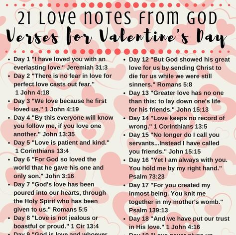 Happy Valentine’s Day friends 🫶🏻💕 Just a few Valentine’s Day posts for you. Hope you have a blessed day!!💛 Save + share & tag some friends :) 1 John 4 19, Blessed Day, Some Friends, Perfect Love, Everlasting Love, Have A Blessed Day, 1 John, One Life, Love Notes