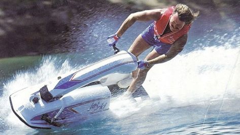 Five years after Kawasaki retired the “Final Edition” of its SX-R Jet Ski, guess what. It’s back. So now it looks like that whole “stand-up Jet Ski” fad isn’t over after all! Parents Goals, Jet Ski Kawasaki, Ski Vintage, Jet Skis, Young Parents, Illustration Book, Jet Boats, Water Sport, Personal Watercraft