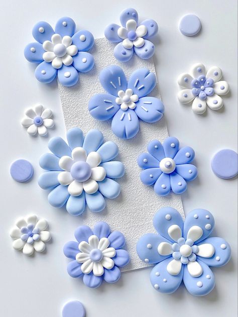 Super Clay Diy Ideas, Super Clay Ideas, Polymer Clay Crafts Ideas, Foam Clay Crafts, Super Clay Art, Foam Clay Ideas, Air Dry Clay Flowers, Clay Flower Mirror, Art Drawings Painting