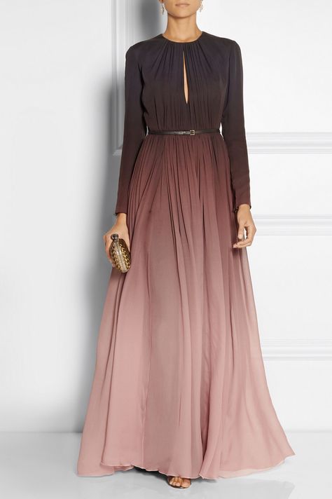 Whoa. Elie Saab.   http://www.net-a-porter.com/am/product/469670?cm_mmc=LinkshareUS-_-J84DHJLQkR4-_-ProductFeed-_-Elie_Saab&siteID=J84DHJLQkR4-SWhpPUJSf28oOPy05H0dfA Sukienki Maksi, Baju Kahwin, Sewing Dress, Mode Abaya, Hijabi Fashion, Indian Designer Wear, Gorgeous Gowns, Mode Inspiration, Muslim Fashion