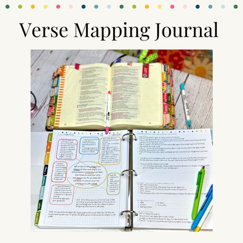 Introducing our new Verse Mapping Journal - the perfect tool to enhance your Bible study routine! Verse mapping is a method of studying and breaking down a Bible verse or passage to identify keywords, historical context, alternate translations, and cross-references. Our Verse Mapping digital journal is the perfect tool to help you record your findings and insights as you engage in studying God's word. As you incorporate verse mapping into your Bible study routine, you will be blessed with the fo Mind Maps Ideas, Bible Study Notebook Scripture Journal, Free Verse Mapping Printables, Free Verse Mapping Templates, Verse Mapping For Beginners, Bible Study Binder, Verse Mapping Ephesians, Bible Study Pages, Bible Binder