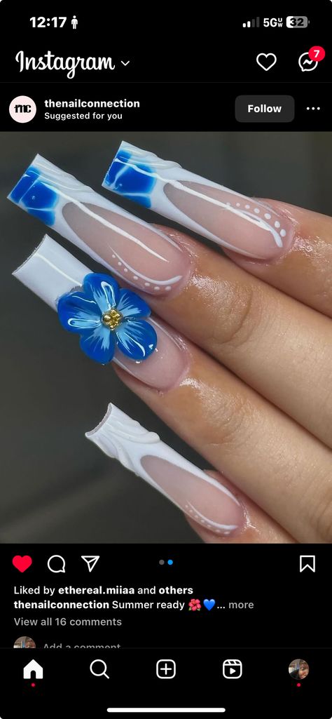 Baddie Nail Ideas, Nail Ideas Summer, Summer Baddie, Acrylic Nails Nude, Acrylic Nail Set, Sassy Nails, Diy Acrylic Nails, Drip Nails, Baddie Nails