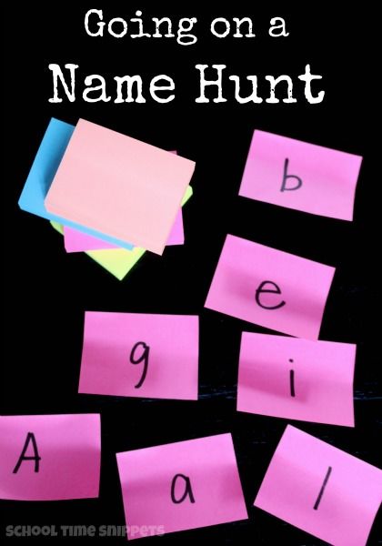 Help your child learn the letters of his/her name with this fun Name Hunt Activity using 2 materials!! LOVE Simple Activities!! Preschool Number Activities, Preschool Name Recognition, Name Games For Kids, Name Writing Activities, Name Activities Preschool, Game For Preschoolers, Preschool Names, Name Practice, Name Recognition