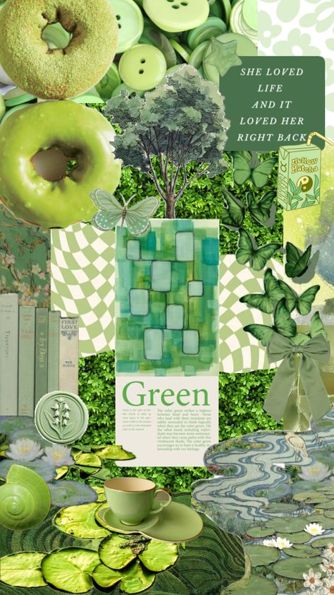 I’m really enjoying these monochromatic collages. Here’s my take on the color green, I hope you like it 💚🍀🌿🌱🥑🌳🦎🍏🪲✨ #green #greencollage #greenaestheticshuffle #monochromatic Monochromatic Collage, The Color Green, Head And Heart, Green I, Love Life, Green Colors, I Hope You, Love Her, First Love