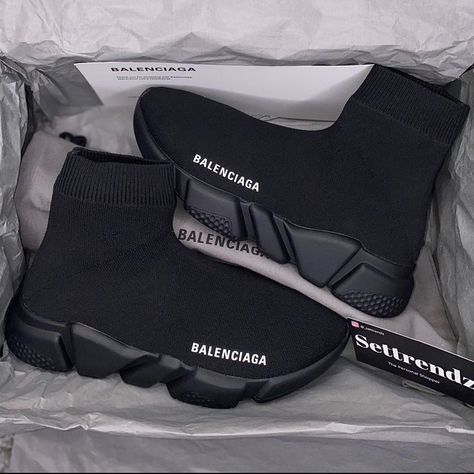 LUXURY PERSONAL SHOPPER (@_settrendz) posted on Instagram: “#BALENCIAGA ➖Balenciaga Speed Black Sneaker😍 ➖Male & Female size available now to order👟 ➖Cheaper than retail 🛍 ➖Instalment payments…” • Aug 14, 2020 at 7:02pm UTC Balenciaga Speed Trainers, Balenciaga Speed Trainer, Balenciaga Speed, Balenciaga Shoes, Seminyak, Balenciaga Triple S, Latest Sneakers, Trainer Sneakers, Puma Fierce Sneaker