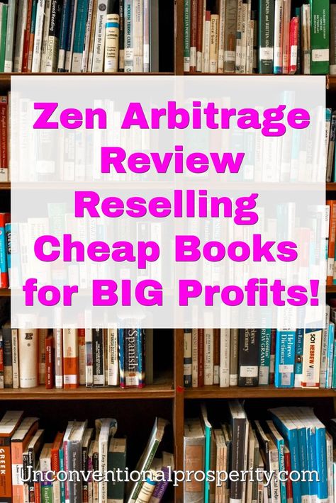 Zen Arbitrage, Online Side Jobs, Online Arbitrage, Cheap Books, Making Extra Cash, Earn More Money, Ways To Earn Money, Smart Money, Home Jobs