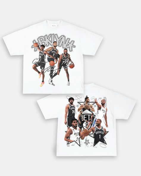 2023 Nets Tee -  - Vintage Bootleg Check more at https://utopiafashion.co/product/2023-nets-tee-ds-vintage-bootleg/ Bootleg Design, Outfits Casual, Design Reference, Vintage Tees, Graphic Tee, Nba, Casual Women, Graphic Tees, Casual Outfits