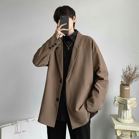 Black And Khaki Outfit Men, Korean Street Fashion Men, Academia Outfits, Trendy Boy Outfits, Sample Board, Men Stylish Dress, Guys Clothing Styles, Mens Fashion Streetwear, Cool Outfits For Men