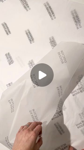 noissue on Instagram: "In the mood for some sleek #packaginginspo for your skincare brand? 😉 Here’s @doctor.rogers looking superbly chic in their branded Custom Tissue Paper + Custom Reinforced Gummed Tape packaging duo 🤍 #noissuepackaging #sustainablepackaging #doctorrogers #skincare" Tissue Paper Packaging, Custom Tissue Paper, Skincare Brand, Sustainable Packaging, In The Mood, The Mood, Tissue Paper, Sleek, Packaging