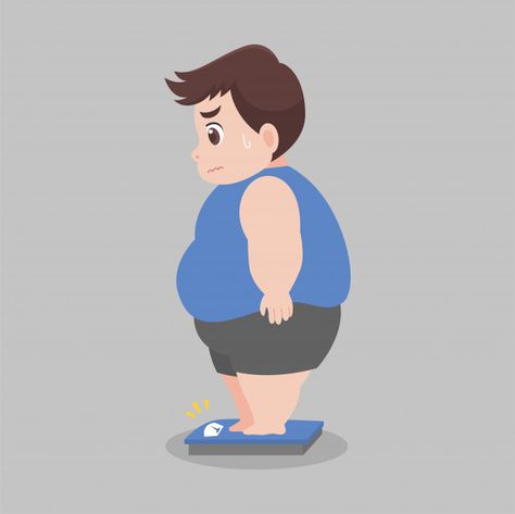 Big fat man standing on electronic scale... | Premium Vector #Freepik #vector #people Gain Weight Men, Gizi Seimbang, Reasons To Keep Going, Fat Cartoon, Healthy Book, Ramadan Kids, Pig Shirts, Electronic Scale, Sports Page