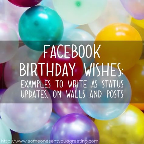 Facebook Birthday Wishes Facebook Happy Birthday Post, Facebook Birthday Event Description, Facebook Thank You For Birthday Wishes, Social Media Birthday Post, Happy Birthday Social Media Post, Birthday Status Ideas, Happy Birthday Facebook Post, Facebook Birthday Wishes, Happy Birthday Post