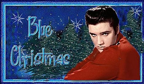 Elvis Christmas Card, Elvis Blue Christmas, Elvis Presley Blue Christmas, Tea Image, Elvis Christmas, Loaded Tea, Elvis Presley Images, Elvis Presley Pictures, Winter Formal