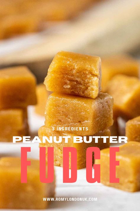 Simple Peanut Butter Fudge, London Recipes, Best Peanut Butter Fudge, Vegan Fudge Recipes, The Best Fudge, Best Fudge, Best Fudge Recipe, Homemade Fudge Recipes, Vegan Fudge