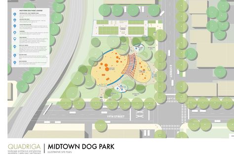 Dog Park Design, Dog Space, First Dog, Planned Community, Dog Spaces, Dog Parks, Community Garden, Landscape Concept, Public Park