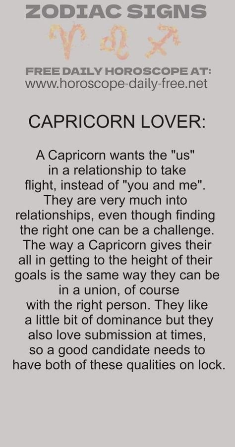 Capricorn Lover, Virgo Relationships, Capricorn Season, Free Daily Horoscopes, Capricorn Virgo, Horoscope Capricorn, Capricorn Facts, Zodiac Designs, Capricorn Zodiac