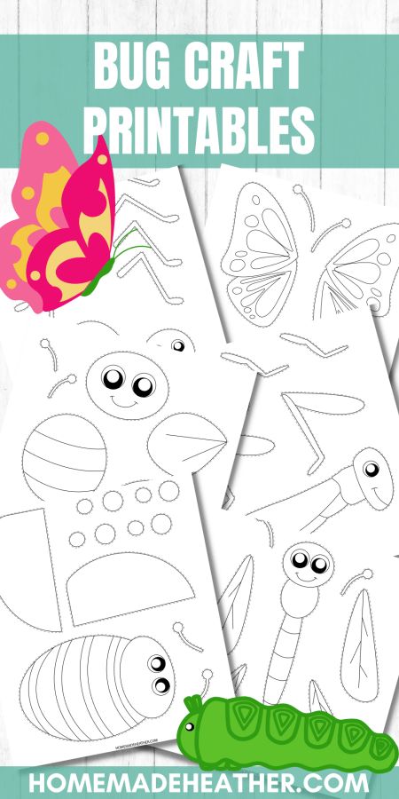 Bug Activities, Vbs Decorations, Insect Coloring Pages, Insects Preschool, Craft Printables, Bug Coloring Pages, Bugs Preschool, Insect Activities, Fly Craft