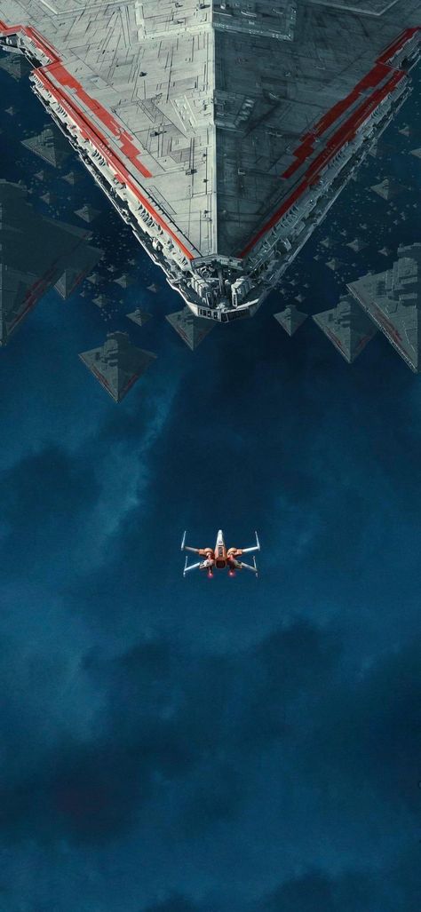 Star Wars Wallpaper Iphone, Iphone Wallpaper 4k, Star Wars Background, Star Wars Spaceships, Rise Of Skywalker, Star Wars Concept Art, Best Cell Phone, Star Destroyer, Galaxy Painting