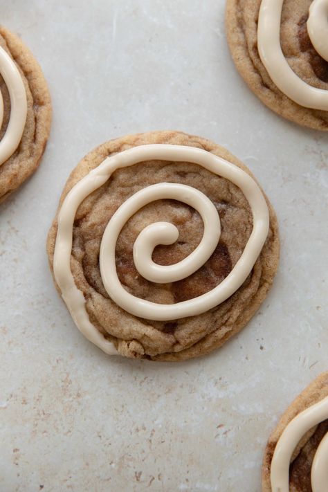 cinnamon roll snickerdoodle cookies - the palatable life Cinnamon Roll Snickerdoodle Cookies, Cinnamon Snickerdoodle Cookies, Cinnamon Roll Snickerdoodles, Snickerdoodle Cookies Christmas, Cinnamon Swirl Cookies, The Palatable Life Cookies, The Palatable Life, Apple Cinnamon Snickerdoodle Cookies, Easy Cookie Recipes Snickerdoodle