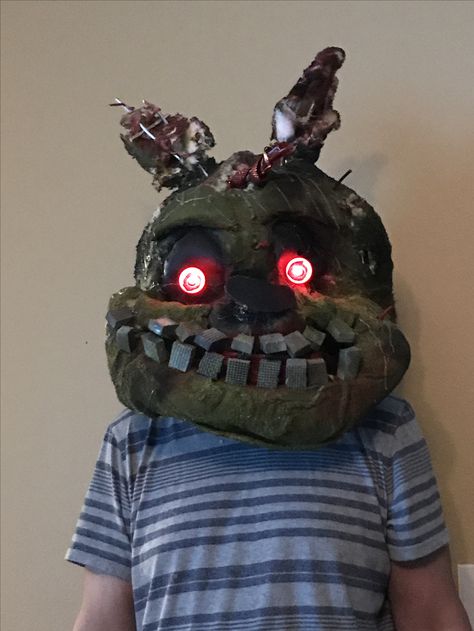 My SpringTrap Cosplay Springtrap Cosplay, Fnaf Room, Fnaf Cosplays, Freddy Mask, Funny Ahh, Fnaf Costume, Fnaf Cosplay, Dead Memes, Goofy Ahh