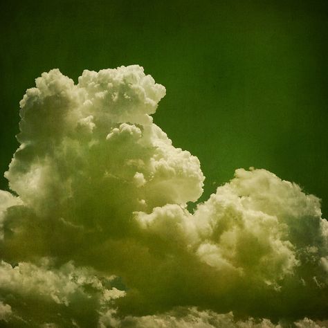 strut by moosebite, via Flickr Green Clouds Aesthetic, Green Sky Painting, Green Clouds, Be Myself, Earthy Aesthetic, Perspective Photography, Green Pictures, Artist Wall, Green Sky