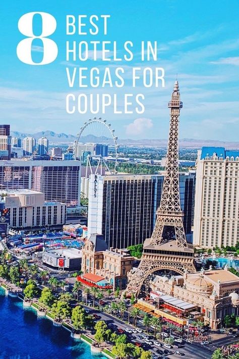 Looking for the most romantic hotels in Las Vegas for couples? It's something you don't want to get wrong when you visit Las Vegas - especially if you're having a romantic weekend away. These top picks are my favorite hotels in Las Vegas for couples wanting a little bit of romance! Couples In Vegas, Las Vegas Trip For Couples, Las Vegas Anniversary Trip, Best Hotel In Vegas, Las Vegas Vacation Couples, Las Vegas For Couples, Las Vegas Honeymoon Ideas, Vegas Couples Trip, Las Vegas Couples Trip