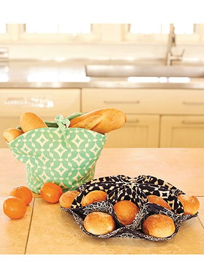 Bakery Baskets Sewing Pattern Basket Sewing Pattern, Bread Storage, Custom Gift Bags, Bread Bags, Butterick Pattern, Small Projects, Bread Basket, Fabric Baskets, Pattern Download