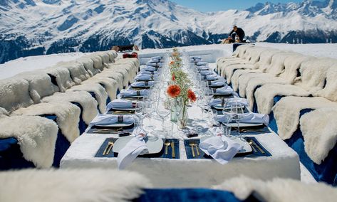 Ski Wedding, Seafood Tower, On Top Of A Mountain, Chalet Chic, Apres Ski Party, Top Of A Mountain, Best Buddies, Ski Holidays, Dinner Themes