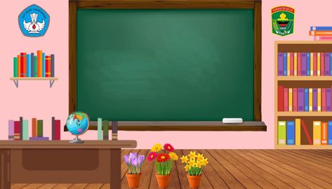 Background Classroom Animated Classroom Background, Classroom Background Wallpaper, Classroom Background Aesthetic, Green Board School, School Theme Background, Classroom Animation, Bear Kindergarten, Background Classroom, Happy 21st Birthday Cards