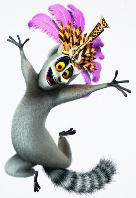 King Julian Madagascar, Julian Madagascar, Madagascar Movie Characters, Madagascar Party, Madagascar Movie, Wanted Movie, King Julien, Dibujos Toy Story, Full Hd Pictures