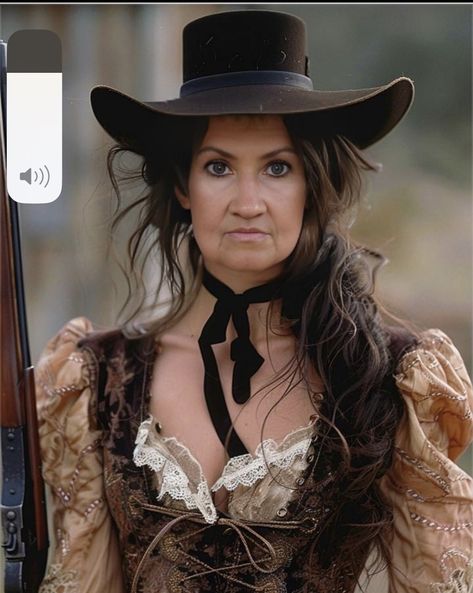 Old Western Hairstyles, Western Hairstyles, Hair With Hat, Cowgirl Hair, Hairstyles For Ladies, Old Western, Saloon Hair, About Halloween, Old West