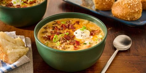 Italian Chicken Soup, Bacon Cheeseburger Soup, Chicken Tortellini Soup, Cheese Burger Soup Recipes, Comforting Soup, Cheeseburger Soup, Baked Dinner, Best Soup Recipes, Bacon Cheeseburger