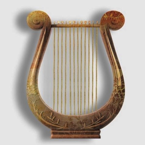 Lyre Instrument, Apollo Aesthetic, Instruments Art, String Instruments, Greek Gods, Musical Instrument, Gods And Goddesses, Harp, Greek Mythology