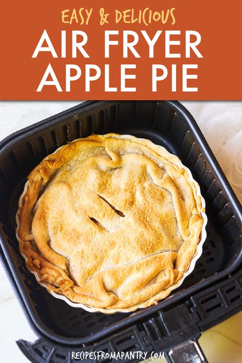 Pie Crust In Air Fryer, Air Fry Apple Pie, Air Fryer Apple Pies With Pie Crust, Airfryer Apple Pie, Air Fry Pies, Air Fryer Tarts, Air Fried Pies, Deserts In Airfryer, Air Fryer Pies With Pie Crust