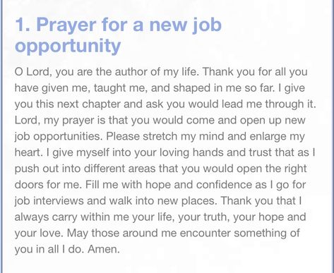 Prayer To Find A Job, Prayers For A New Job, Prayer For Employment Looking For A Job, Prayer Before Interview, Prayer For A Job Opportunity, New Job Prayer, Prayers For New Job, Prayer For New Job Opportunity, Prayer For Job Opportunity