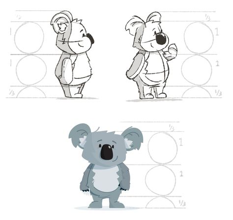 Proportions Koala Character Illustration, Koala Character, Kids App Design, Koala Illustration, Mascot Illustration, Tech Company, Marketing Images, Marble Statues, Kids App