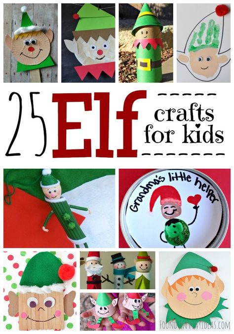 25 Awesome Elf Crafts For Kids Elf Crafts For Kids, Nursery Daycare, Elf Craft, Elf Crafts, Paper Plate Craft, Christmas Teaching, Christmas Activities For Kids, Holiday Craft, Crafts Kids