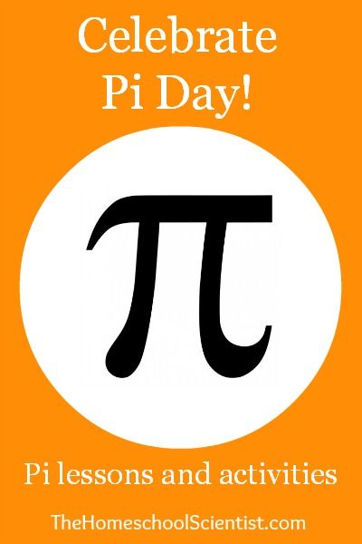 Celebrate Pi Day! Pi day lessons and activities- The Home School Scientist Pi Activities, Unschooling Math, Pi Day Activities, Pi Number, Teaching Math Elementary, Mathematics Activities, Happy Pi Day, Fun Math Activities, School Field Trip