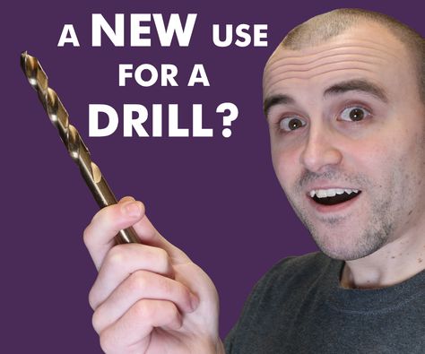 You Can Use a Drill Bit for More Than Drilling Holes! Teacher Notes, When You See It, Drilling Holes, Amazing Life Hacks, Router Bits, Woodworking Projects Diy, Electronics Projects, Woodworking Tips, Drill Bit