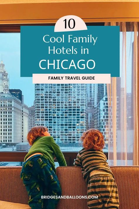 23 Cool Places to Stay in Chicago with Kids Chicago With Kids, Coolest Hotels, Hotels In Chicago, Chicago Kids, Bucket List Family, Cool Places, Chicago Hotels, Chicago Family, Family Friendly Hotels