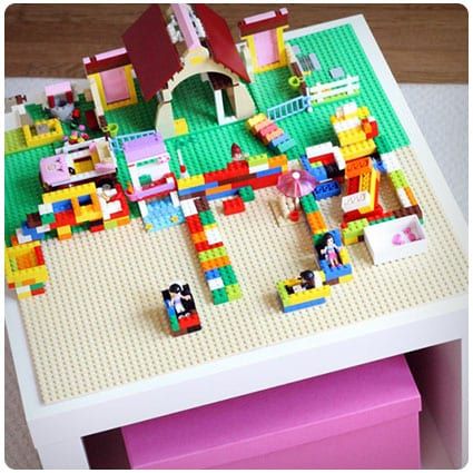 85 Cool Christmas Gifts for 2018 - Unique Christmas List Ideas - Dodo Burd Table Lego Diy, Cube Ikea, Ikea Lego Table, Toy Storage Hacks, Table Lego, Lego Table Ikea, Ikea Lack Side Table, Ikea Hack Kids, Lego Table Diy